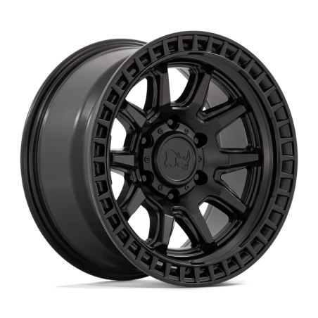 Cerchio in Lega Nero Opaco Calico