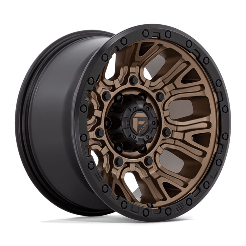 Cerchio in Lega D826 Traction Bronzo Opaco con Anello Nero Cerchio in Lega D826 Traction Bronzo Opaco con Anello Nero