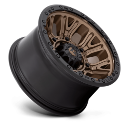 Cerchio in Lega D826 Traction Bronzo Opaco con Anello Nero