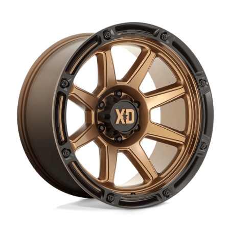 Cerchio in Lega XD863 Bronzo Opaco con Labbro Nero