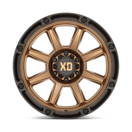 Cerchio in Lega XD863 Bronzo Opaco con Labbro Nero