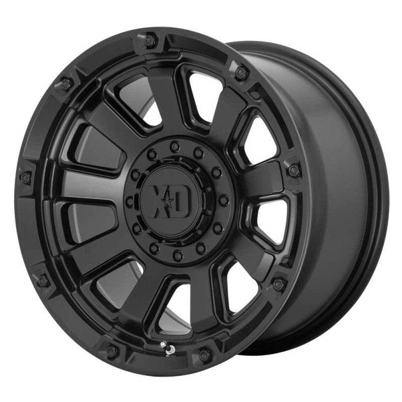 Cerchio in Lega XD852 Gauntlet Nero Satinato Cerchio in Lega XD852 Gauntlet Nero Satinato