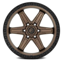 Cerchio in Lega D699 Kicker 6 Bronzo Opaco Anello Nero Perla