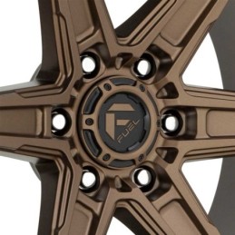 Cerchio in Lega D699 Kicker 6 Bronzo Opaco Anello Nero Perla
