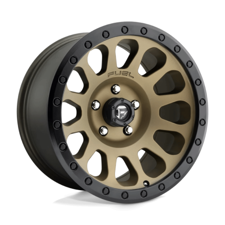 Cerchio in Lega D600 Vector Bronzo Opaco Anello Nero Perla