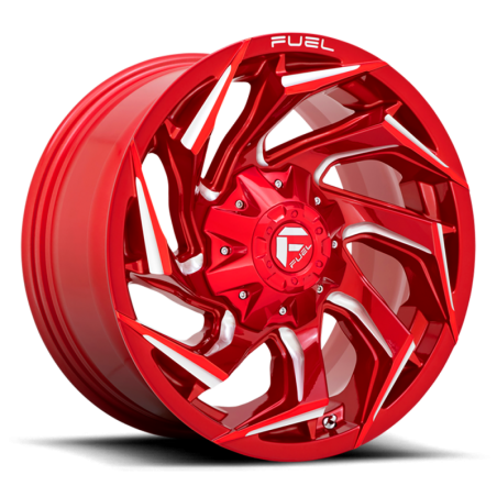 Cerchio in Lega D754 Reaction Rosso Confetto Fresato
