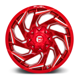 Cerchio in Lega D754 Reaction Rosso Confetto Fresato
