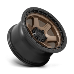 Cerchio in Lega D751 Block Bronzo Opaco con Anello Nero