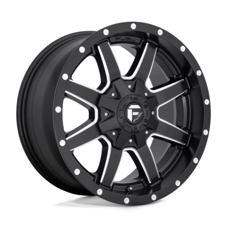 Cerchio in Lega D538 Maverick Nero Opaco Fresato