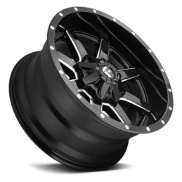 Cerchio in Lega D610 Maverick Nero Lucido Fresato