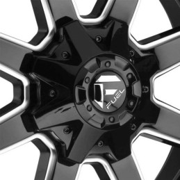 Cerchio in Lega D610 Maverick Nero Lucido Fresato