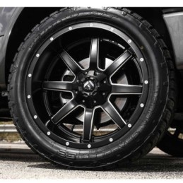 Cerchio in Lega D610 Maverick Nero Lucido Fresato