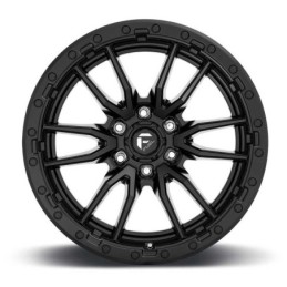 Cerchio in Lega D679 Rebel 6 nero Opaco