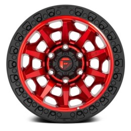 Cerchio in Lega D695 Covert Rosso Confetto/Anello Nero