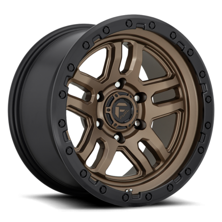 Cerchio in Lega D702 Ammo Bronzo Opaco Anello Nero Perla