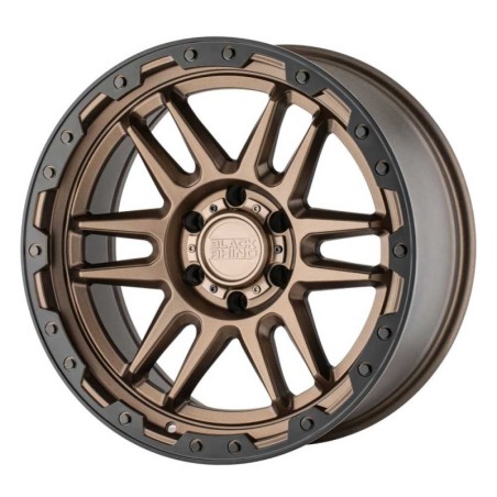 Cerchio in Lega Bronzo Opaco/Labbro Nro Edge Apache