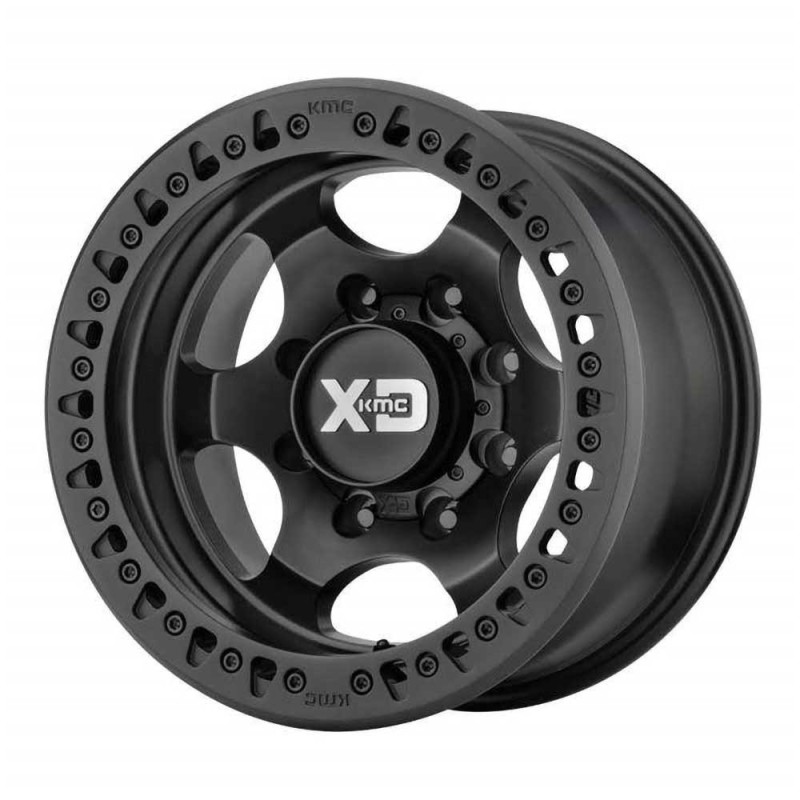 Cerchio in Lega XD232 RG Crawl Beadlock Nero Satinato Cerchio in Lega XD232 RG Crawl Beadlock Nero Satinato