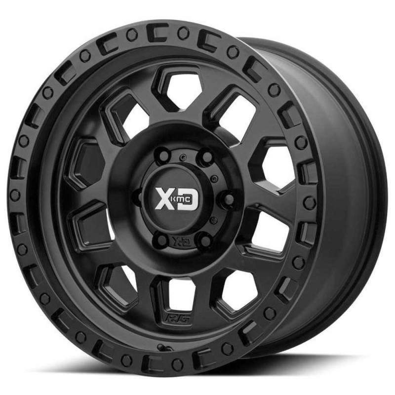 Cerchio in Lega XD132 RG2 Nero Satinato Cerchio in Lega XD132 RG2 Nero Satinato