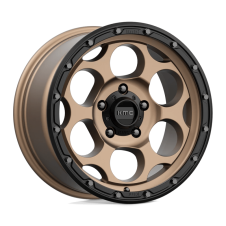 Cerchio in Lega KM541 Dirty Harry Bronzo Opaco con Labbro Nero