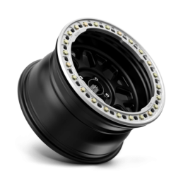 Cerchio in Lega KM235 Grenade Crawl Beadlock Nero Satinato