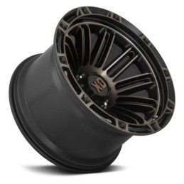 Cerchio in Lega XD847 Double Deuce Nero Satinato/Tinta Scura