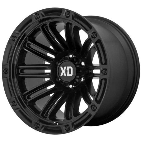 Cerchio in Lega XD847 Double Deuce Nero Satinato