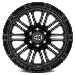 Cerchio in Lega XD847 Double Deuce Nero Satinato