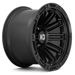 Cerchio in Lega XD847 Double Deuce Nero Satinato