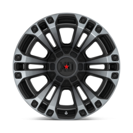 Cerchio in Lega XD851 Monster 3 Nero Satinato con Tinta Grigio