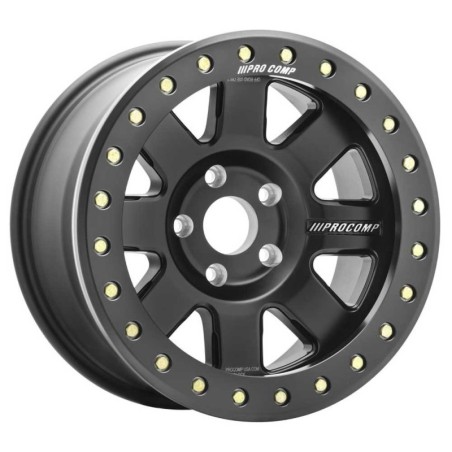 Cerchio in Lega 75 Series Trilogy Beadlock Nero Satinato