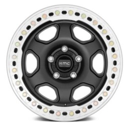 Cerchio in Lega KM233 Hex Nero Satinato Beadlock
