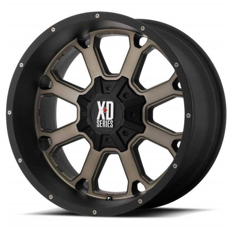 Cerchio in Lega XD825 Buck Bronzo Opaco/Labbro Scuro