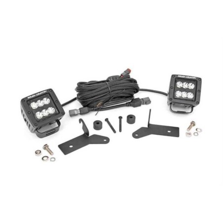 Luci LED 2" quadrate
