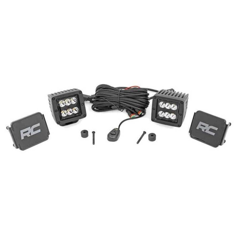 Luci LED 2" quadrate