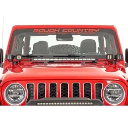 Luci a LED 2 "quadrate bianche