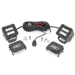 Cree LED light 2" Square con pod per chiusura a scatto
