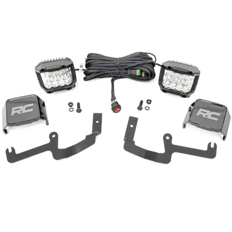 Kit LED 3" Serie Wide Angle Parabrezza inferiore Kit LED 3" Serie Wide Angle Parabrezza inferiore