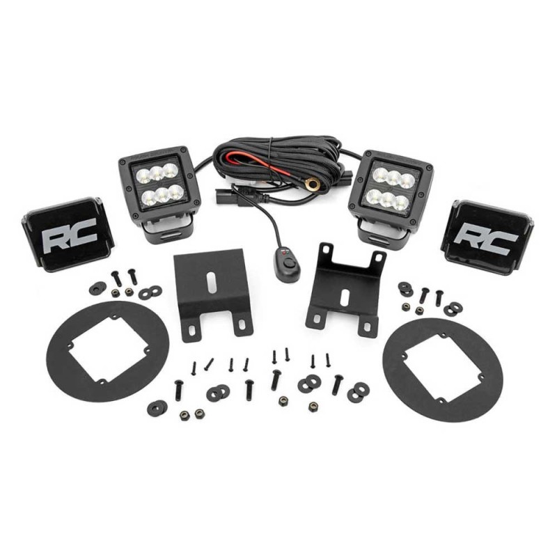 Kit fendinebbia LED Cree Flood Beam Black Series