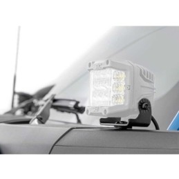 Luci a LED 2 "quadrate bianche DRL