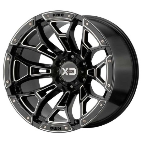 Cerchio in Lega XD841 Boneyard Gloss Black Milled