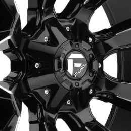 Cerchio in Lega D576 Assault Nero Lucido Fresato