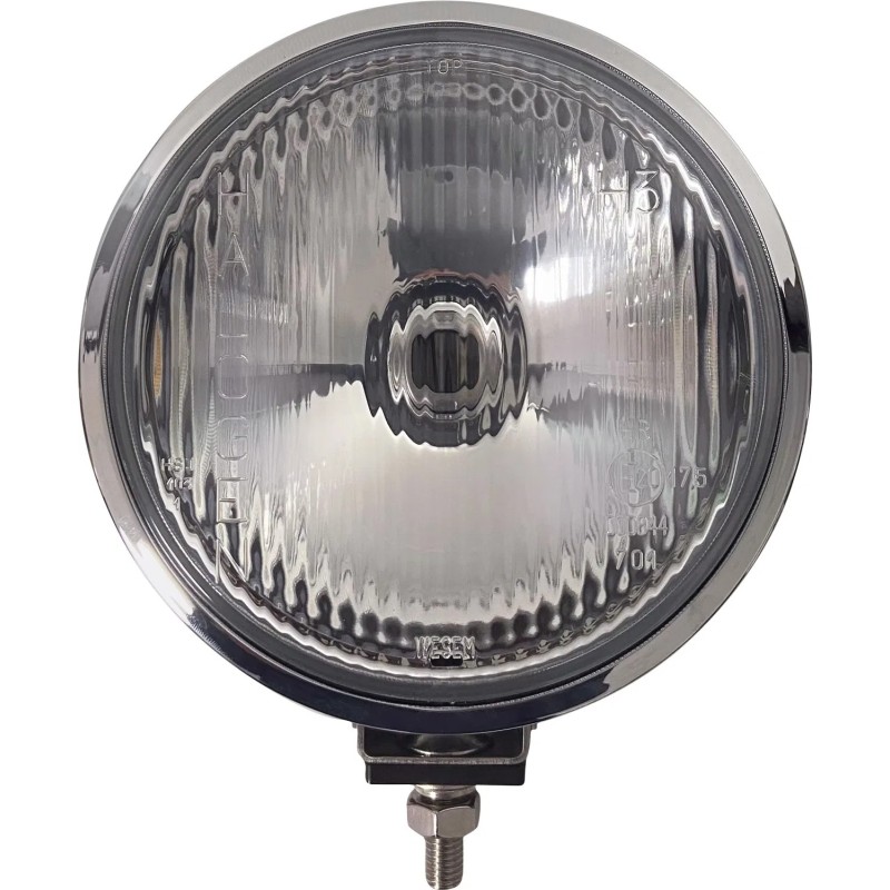Faretto classico cromato H3 Ø 160 mm