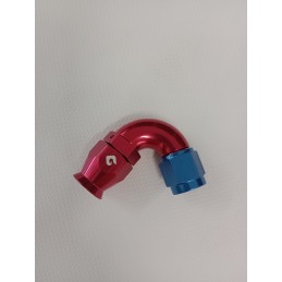 Raccordo Teflon 120° a flusso pieno AN6