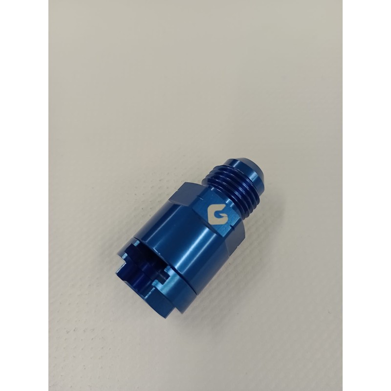 Adattatore Innesto Femmina JIC 3/4"x16 per tubo 3/8" Adattatore Innesto Femmina JIC 3/4"x16 per tubo 3/8"