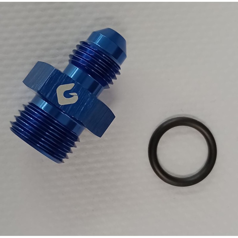 Adattatore AN con O-ring 7/16"x20-9/16"x18