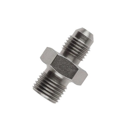 Adattatore M/M Dritto 1-1/16"x12-5/8"x14BSP Alluminio Nero