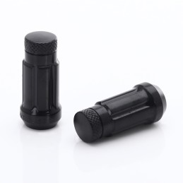 Dadi ruota in acciaio nero JN3 M12x1,5 (confezione da 20)