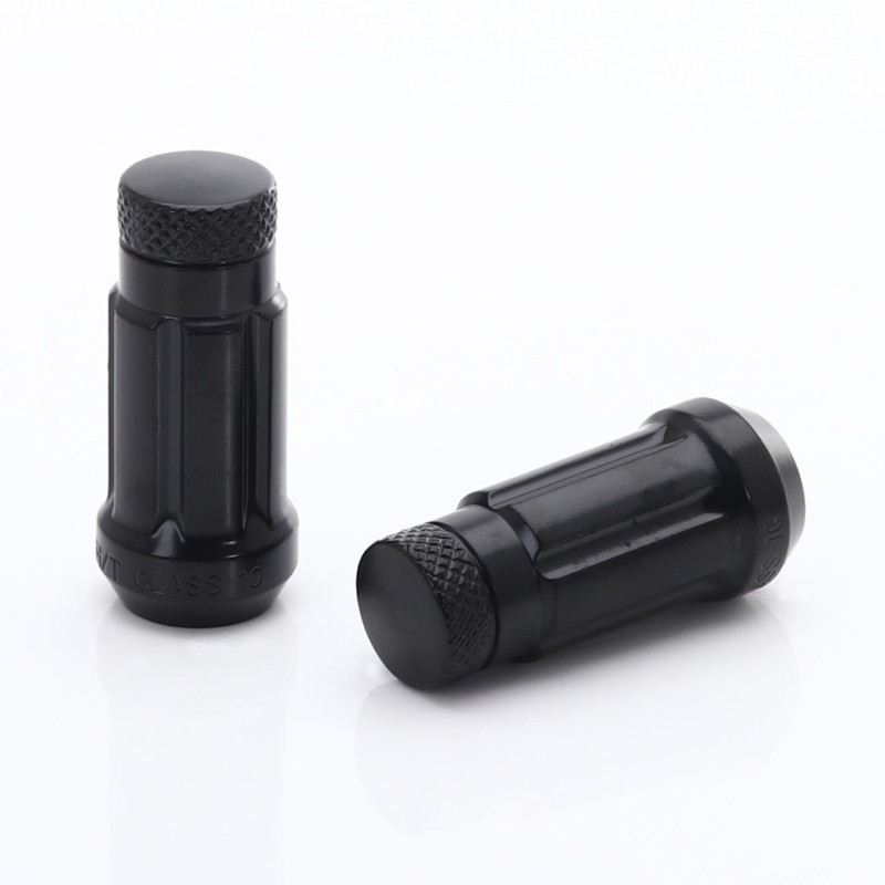 Dadi ruota in acciaio nero JN3 M12x1,5 (confezione da 20)