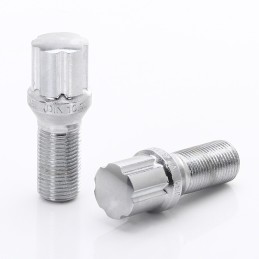 Bulloni ruota JB1 argento M12x1,5 (confezione da 20)