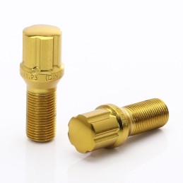Bulloni ruota JB1 oro M14x1,5 (confezione da 20)